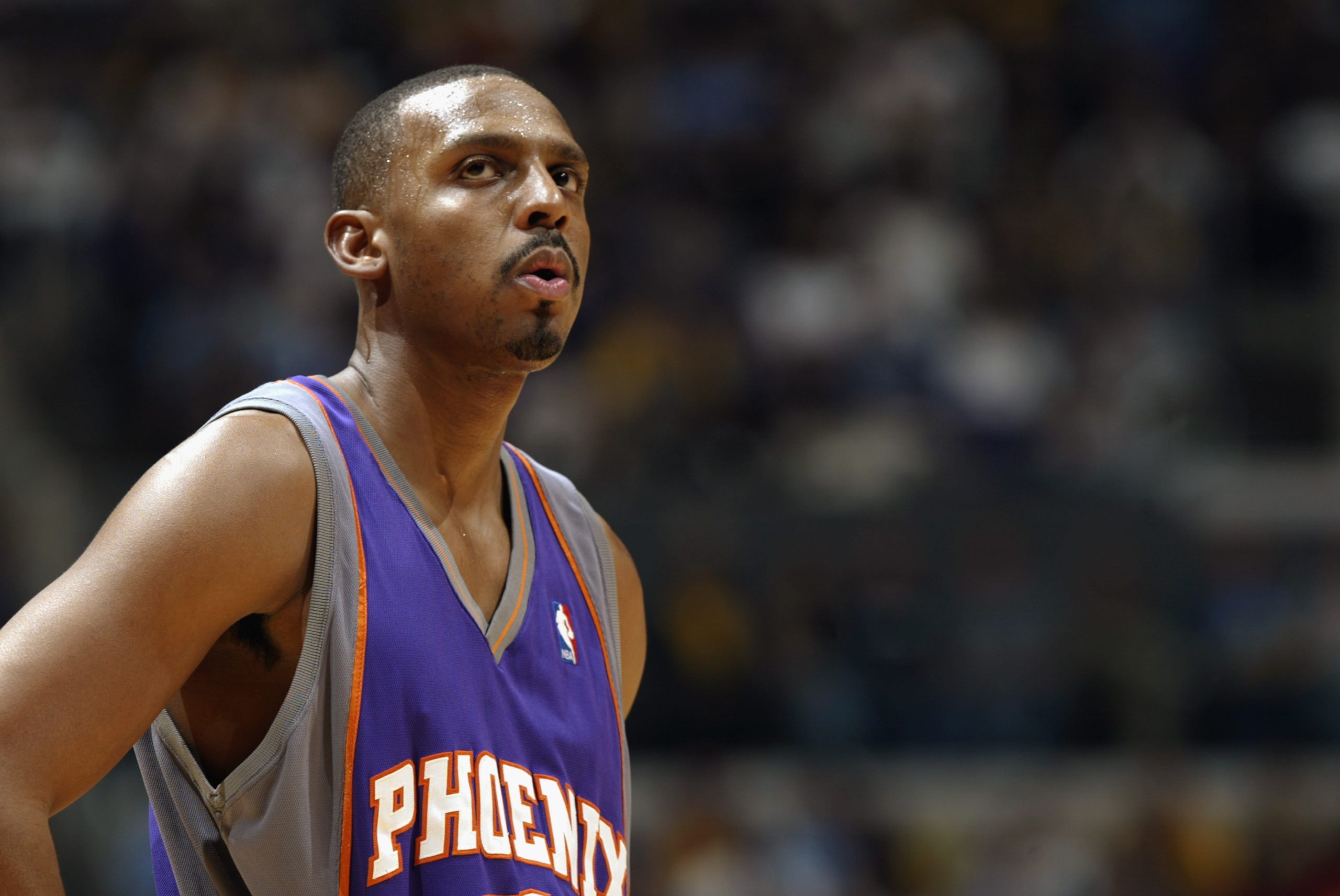 Penny Hardaway in Phoenix Suns uniform